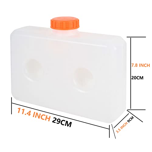 KAABEE Diesel Heater Tank Plastic Fuel Tank Oil Box Water Tank Container (5L-1.32Gallon) - Image 2