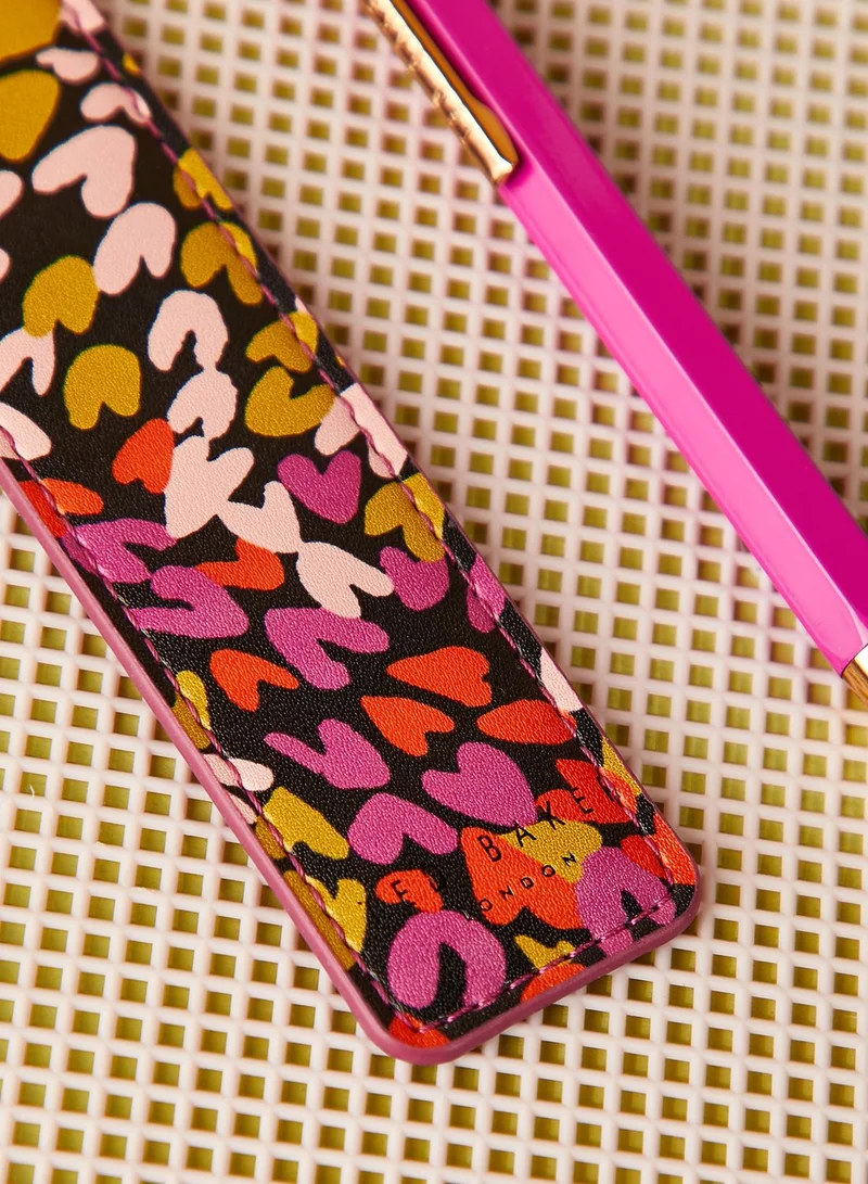 Ted Baker Love Heart Printed Touch Pen And Pouch Set