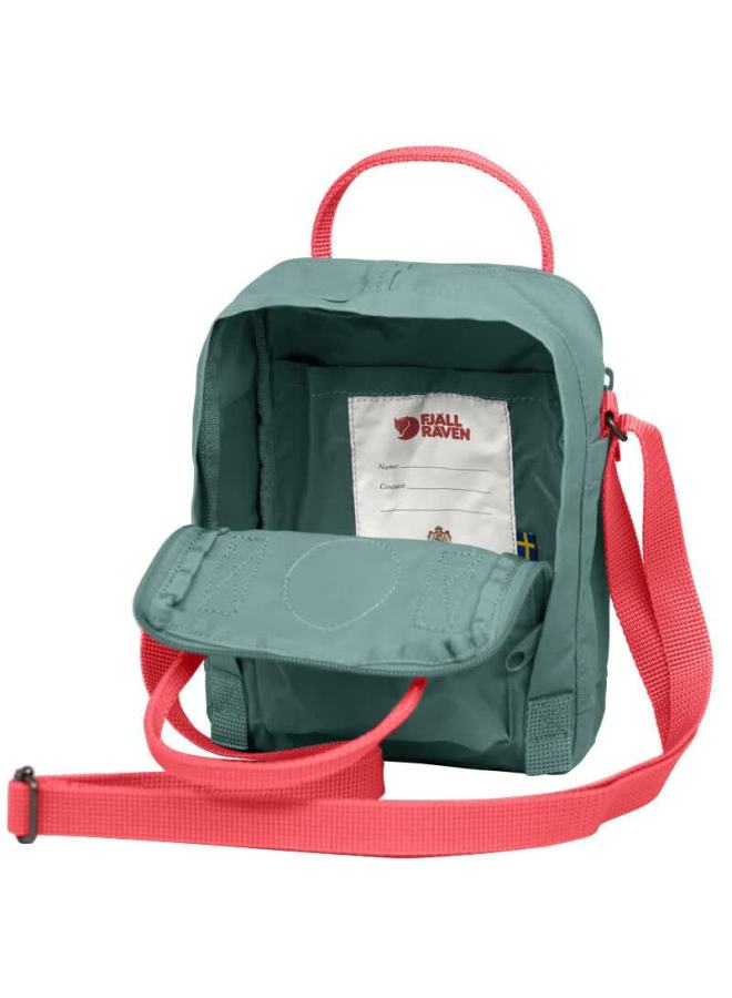 Fjallraven Crossbody Bag For Men And Women, Fashionable Shoulder Bag, School Bag 23797-664/319 Frost Green/peach Pink 2.5l - Image 4