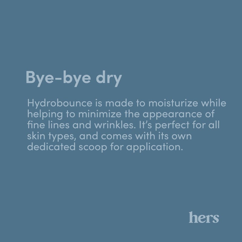 HIMS & HERS hers Hydrobounce Instant Moisturizer - Squalane Moisturizer Made for All Skin Types - Moisturizes, Smoothes Fine Lines - Contains Hyaluronic Acid, Squalane, and Probiotics - 1.7 fl Oz - Image 5