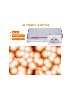 سيلفرسي إن سي Infrared Sauna Blanket, Massage Mattress Heating Far Infrared Sauna Blanket Body Shape Slimming Fitness Machine US Plug for Spa Home Office Salon (#1)  - Image 4