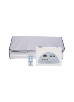 سيلفرسي إن سي Infrared Sauna Blanket, Massage Mattress Heating Far Infrared Sauna Blanket Body Shape Slimming Fitness Machine US Plug for Spa Home Office Salon (#1)  - Image 1