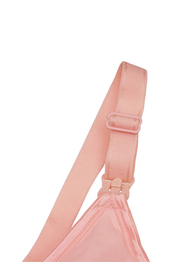 Okus Original Seamless Maternity Bra Pink 40  - Image 5