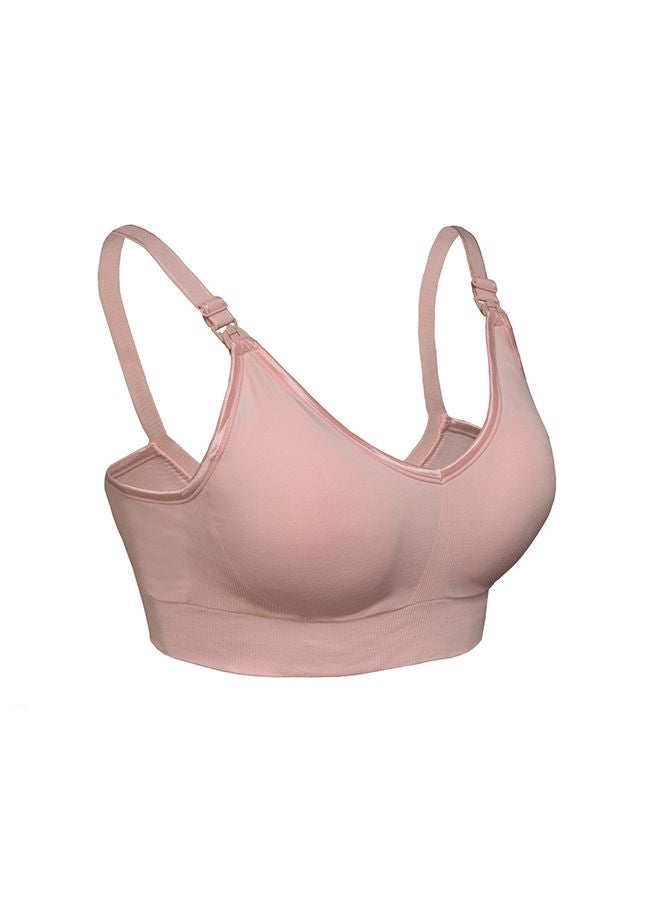 Okus Original Seamless Maternity Bra Pink 40  - Image 3