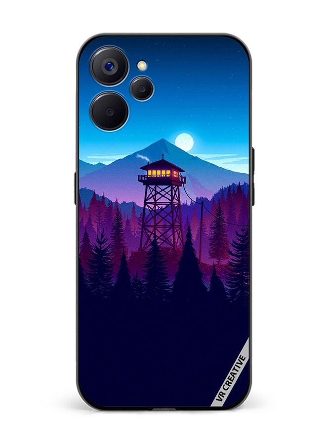 VR CREATIVE Protective Case Cover For Realme 10 5G Alone Night Design Multicolour - Image 1