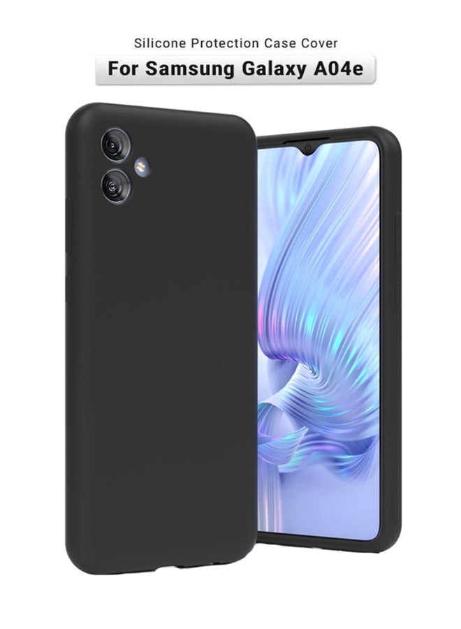 KASTWAVE Samsung Galaxy A04E 4G Silicone Protective Case Cover, Anti-Yellowing and Anti-Fingerprint, Easy Cleaning, Scratch Resistant With Soft Touch, Slim Phone Cover For Samsung Galaxy A04E 4G - Image 1