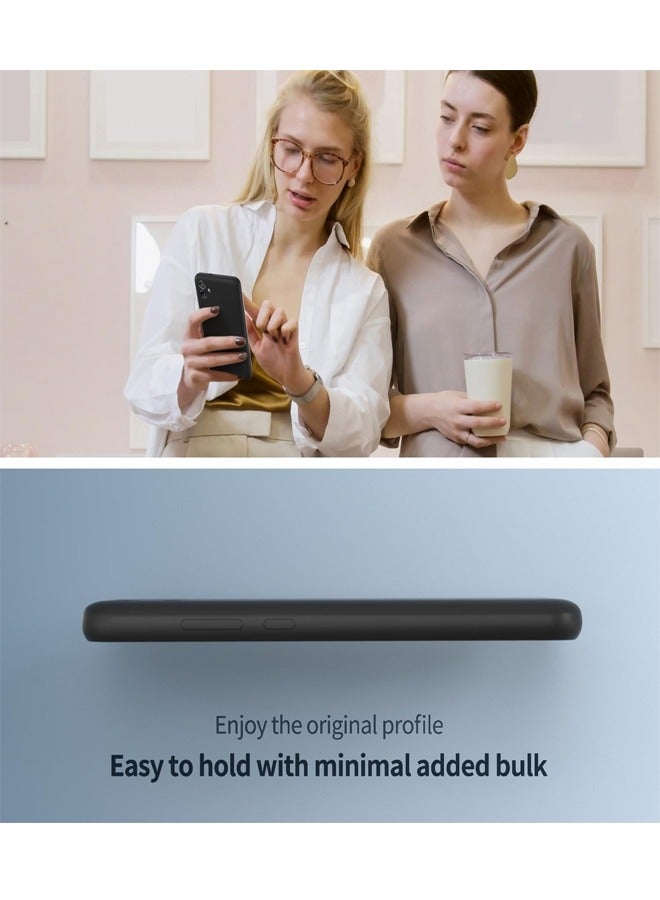 KASTWAVE Samsung Galaxy A04E 4G Silicone Protective Case Cover, Anti-Yellowing and Anti-Fingerprint, Easy Cleaning, Scratch Resistant With Soft Touch, Slim Phone Cover For Samsung Galaxy A04E 4G - Image 4