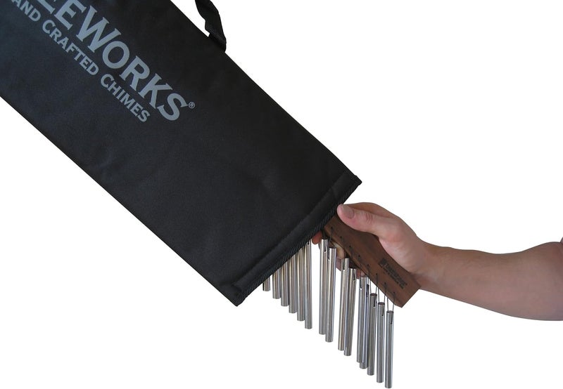 TreeWorks Chimes LG24 Large Soft-Sided Gig Bag and Transport Case for Wind Chimes or Bar Chimes up to 24" - Image 2