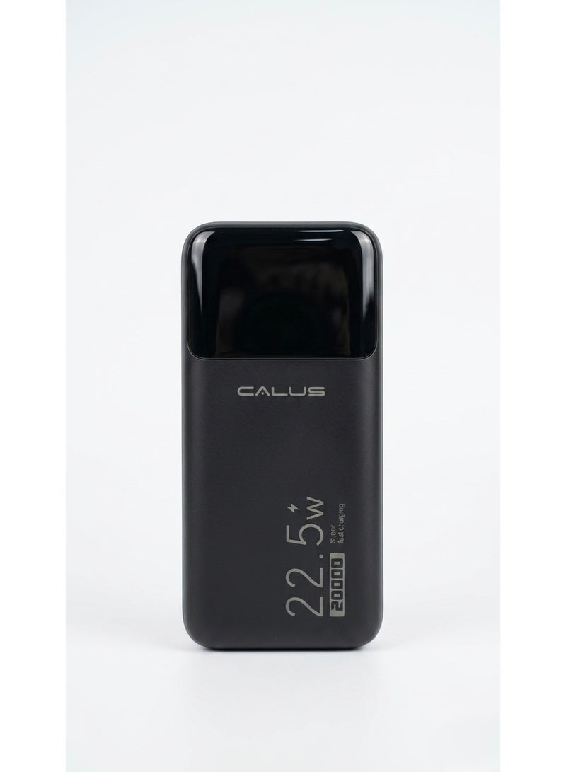 CALUS FAST208pro 20000mAh Power Bank with 22.5W PD Super Fast Charging & 4 Built-in Cables - Image 3