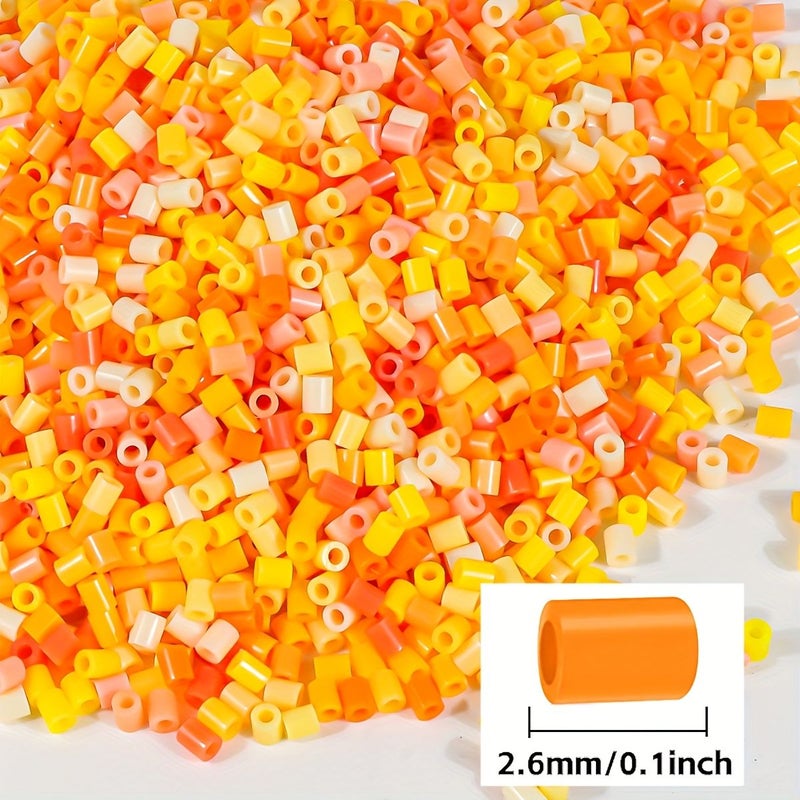 2100pcs 2.6mm Melting Beads Set Creative Jewelry Making Kit Party Holiday Supplies - Image 4