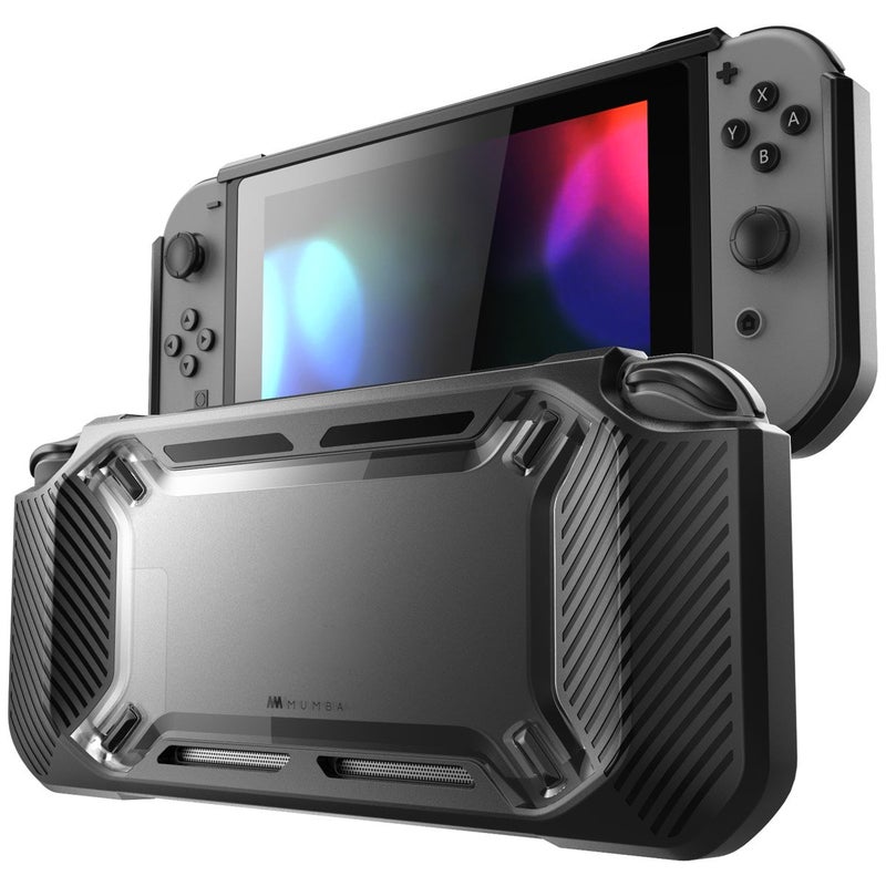 Mumba Case for Nintendo Switch (2017 Released),[Rugged Series] [Heavy Duty] Slim Rubberized [Snap on] Hard Case Protective Cover for Original Nintendo Switch 1 - Image 1