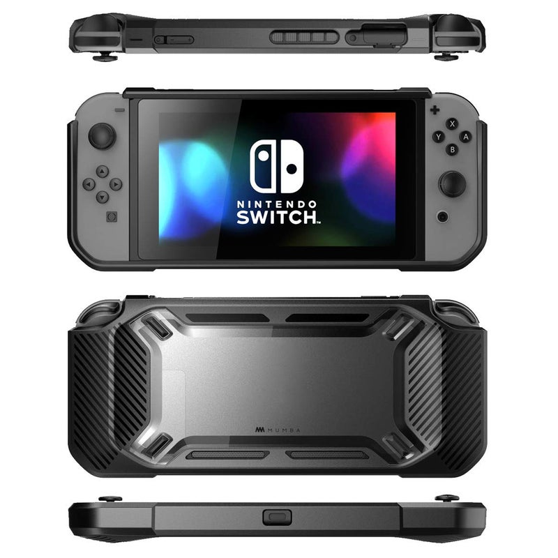 Mumba Case for Nintendo Switch (2017 Released),[Rugged Series] [Heavy Duty] Slim Rubberized [Snap on] Hard Case Protective Cover for Original Nintendo Switch 1 - Image 3