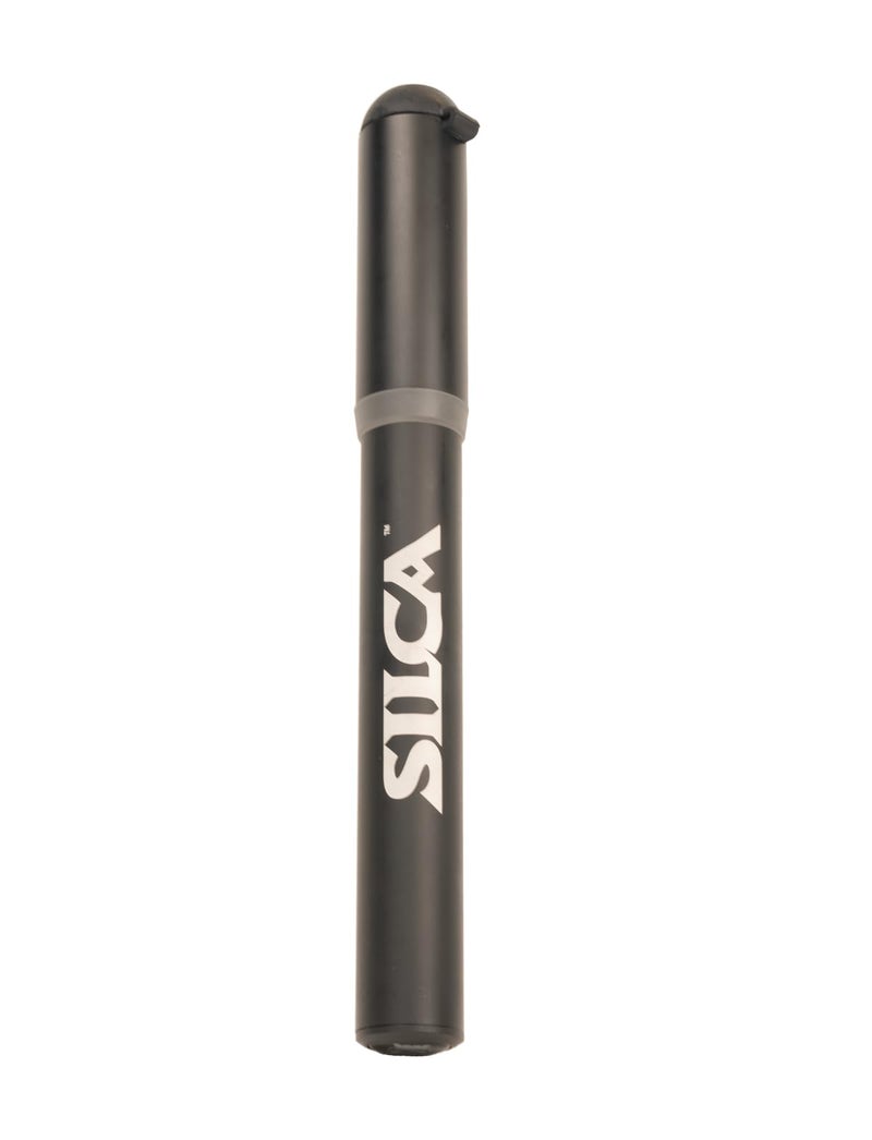 SILCA Gravelero mini Bike Pump | high Volume Gravel/Mountain/Road | Alloy Body w/Hose and Locking Chuck | Presta and Schrader Head | Micro Hand Pump for tubed/tubeless Tires | Bike Hand Pump - Image 1