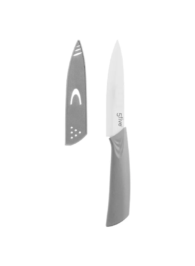 Five Simply Smart Zirco Ceramic Utility Knife Grey and Silver 12.5 cm 146632