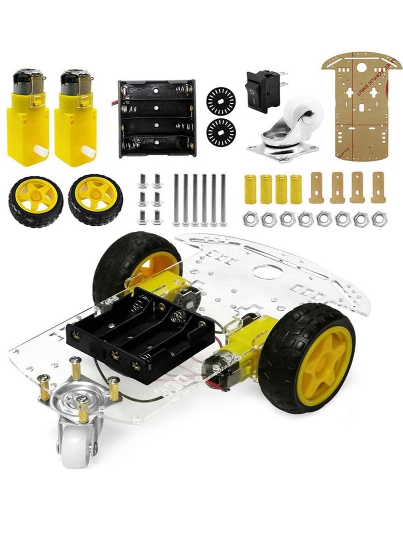 Arduino Arduino Car Kit 2WD – Two-Wheel Drive Robot Chassis  - Image 2