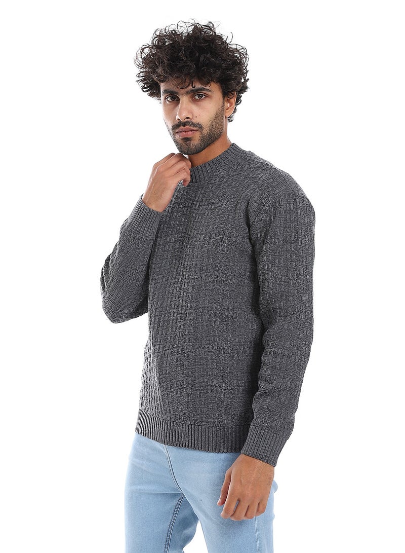 سيزار بلوفر رجالي صوف برقبة دائرية - Image 2