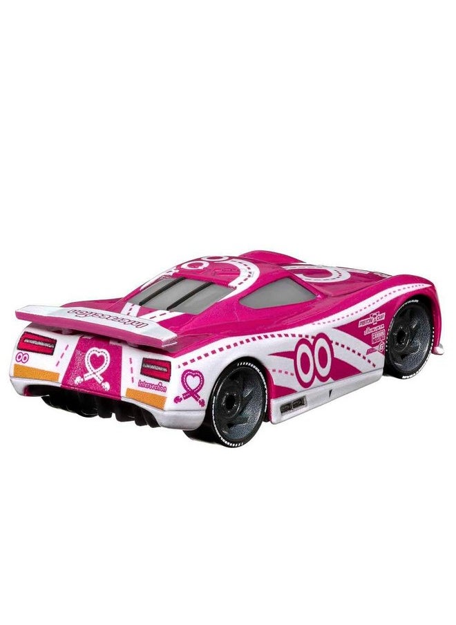 Disney Pixar Disney Cars 1:55 Scale 2022 Diecast Metal Series Next-Gen Racer Intersection #00 Flip Dover  - Image 3