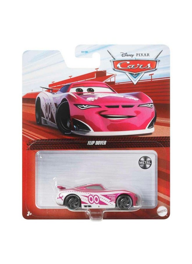 Disney Pixar Disney Cars 1:55 Scale 2022 Diecast Metal Series Next-Gen Racer Intersection #00 Flip Dover  - Image 1