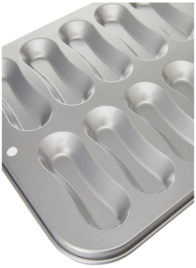Dexam Eclair Pan Non-Stick 12 Cup, Grey - Image 2