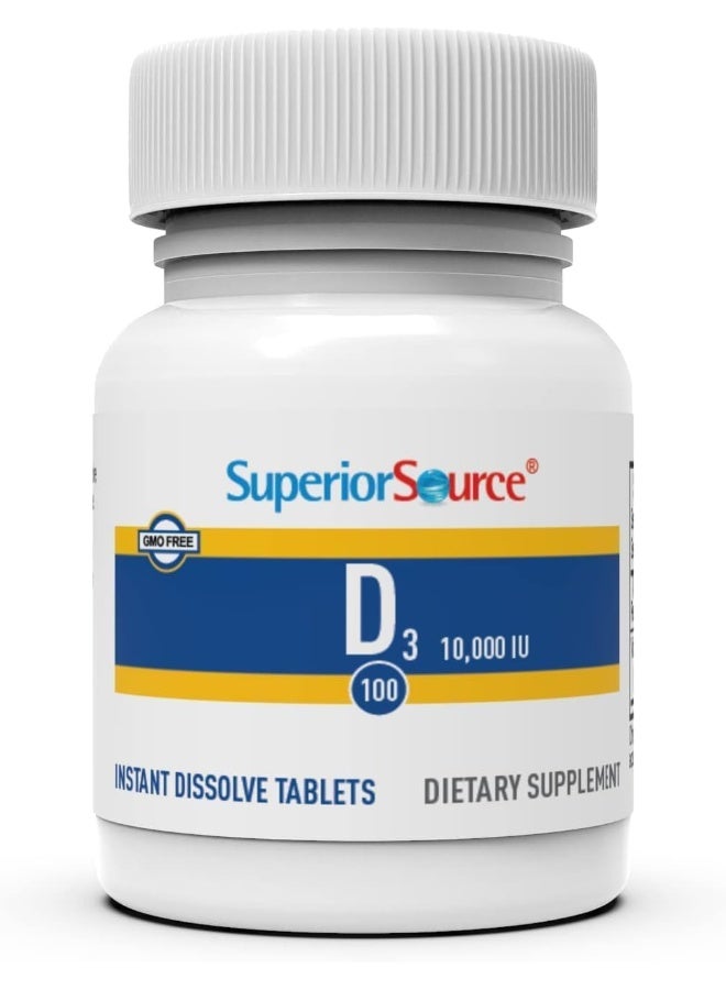 Superior Source D3 Extra Strength 250 mcg Tablets for Adults - Image 4