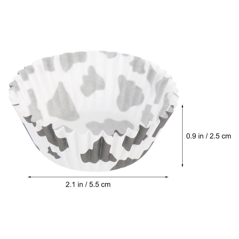 200 Pcs Disposable Greaseproof Paper Muffin Baking Cups Cake Liners for Birthday Party Dessert Preparation - Image 3