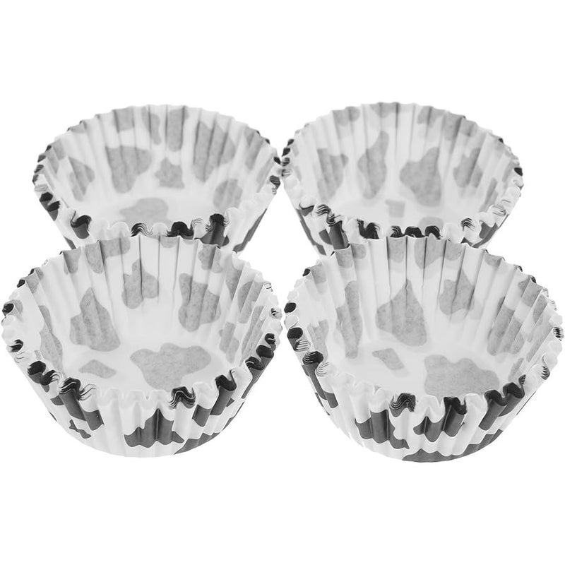 200 Pcs Disposable Greaseproof Paper Muffin Baking Cups Cake Liners for Birthday Party Dessert Preparation - Image 1