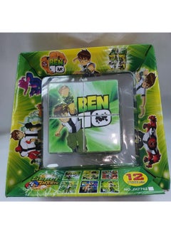 Puzzel Ben 10  Super Agnetic12pcs+3y 22.5*10.3*22 CM