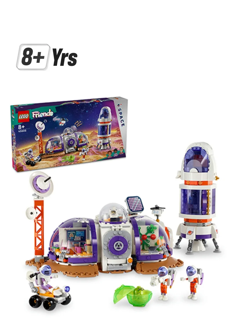 LEGO 42605 Friends Mars Space Base And Rocket Set With 4 Characters, Building Kit Gift Idea For Girls, Boys And Kids Aged 8 Years And Over Who Love Tech And Science Toys (981 Pieces)