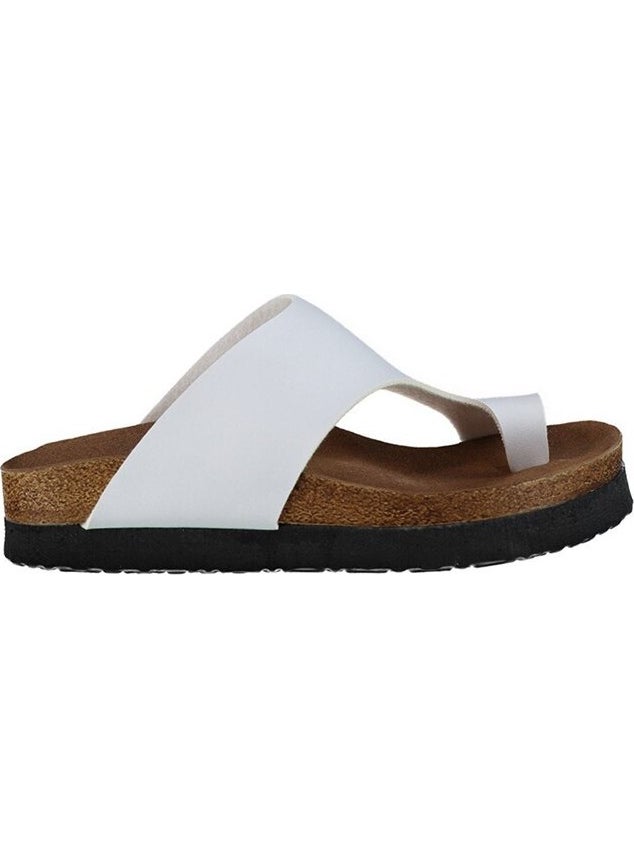 Fox Shoes White Women's Slippers D777812009  - Image 2