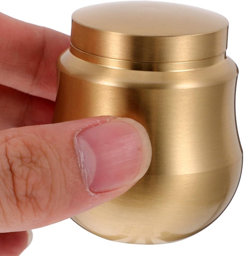 Bird Training Food Jar Parrot Feeder Cup Copper Mini Bird Food Container for Budgerigar Cockatiel Conure Interactive Feeding Supplies - Image 2