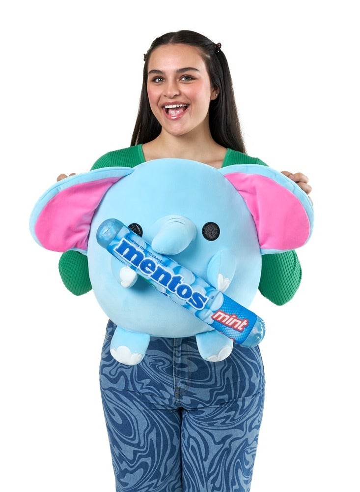ZURU SNACKLES 14"Super Soft Plush Collectible (Lottie Elephant with Mentos) - Image 4