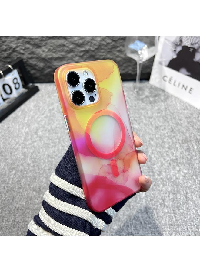 S-TOP Case For iPhone 12 Pro MagSafe Magnetic Watercolor TPU Phone Case - Image 1
