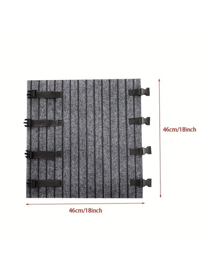 1pc Portable Foldable RV Step Anti Slip Pads with Buckle Closure Durable Easy Clean - Image 3