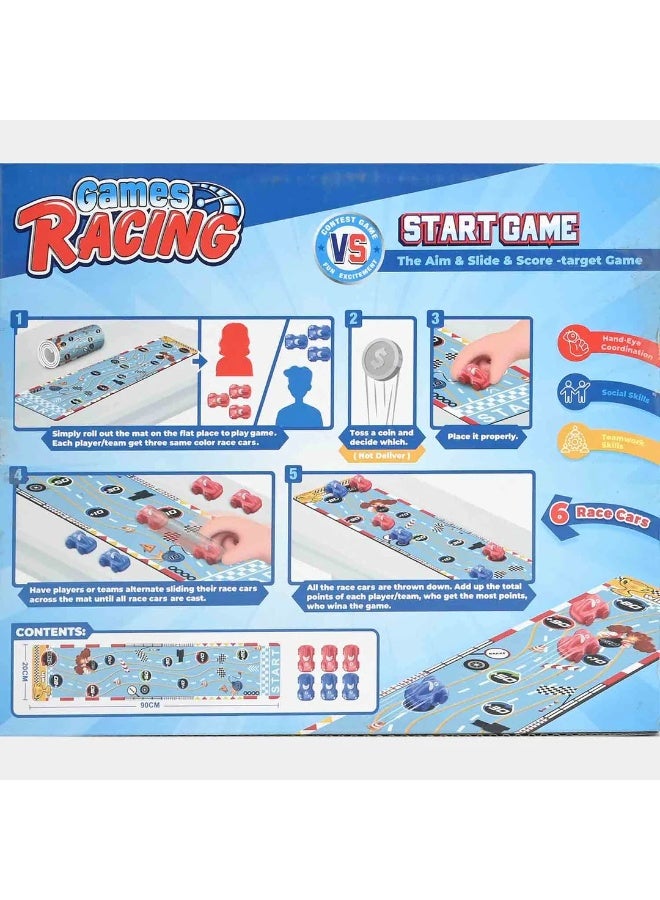 Toy Box Car Racing Tracks Game For Kids With Cars To Compete  - Image 2