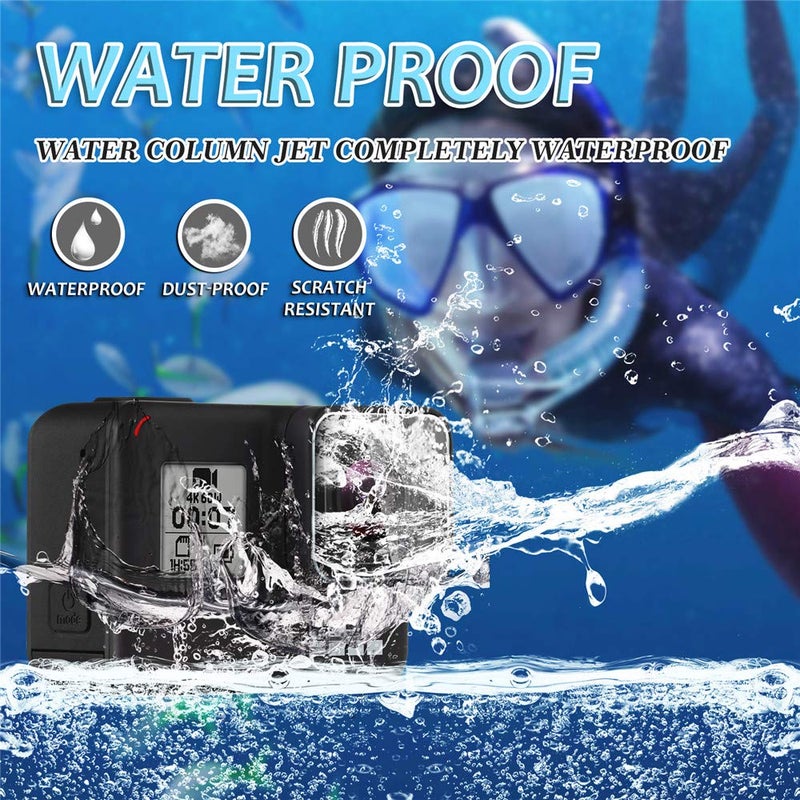 Diruite [4Pcs] Screen Protector for GoPro Hero 7(Only Black)/Hero HD(2018)/Hero 6/Hero 5, 2.5D 9H Hardness Ultra-thin Tempered Glass Camera Screen Protective Film [Anti-Scratch] - Image 5