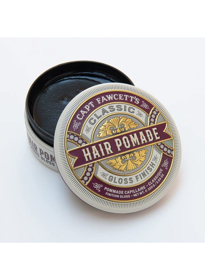 Captain Fawcett's Classic Pomade Burgundy 100g - Image 2