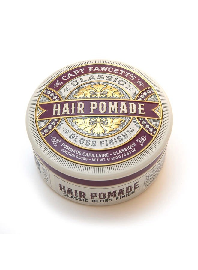 Captain Fawcett's Classic Pomade Burgundy 100g - Image 1
