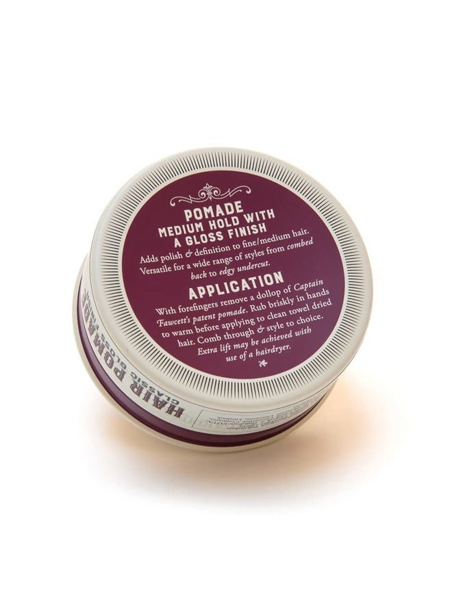 Captain Fawcett's Classic Pomade Burgundy 100g - Image 4