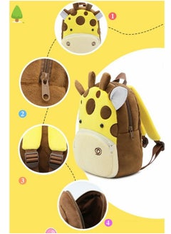Y&D Cute Toddler Backpack Bag Plush Animal Cartoon Mini Travel for Baby Girl Boy 2-6 Years  - Image 2