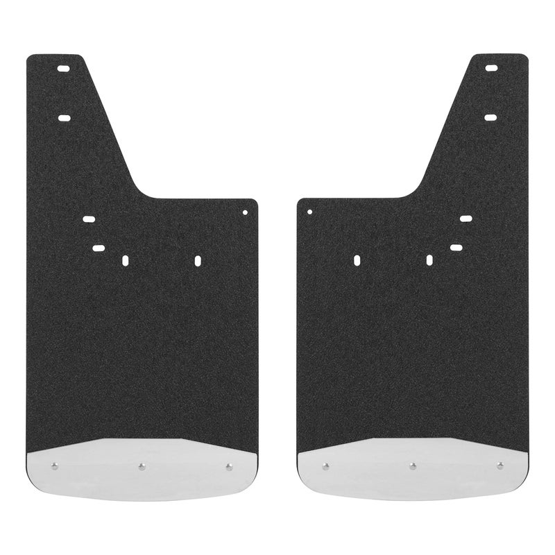 LUVERNE 250933 Rear 12Inch x 23Inch Textured Rubber Mud Guards Select Dodge Ram 1500 2500 3500