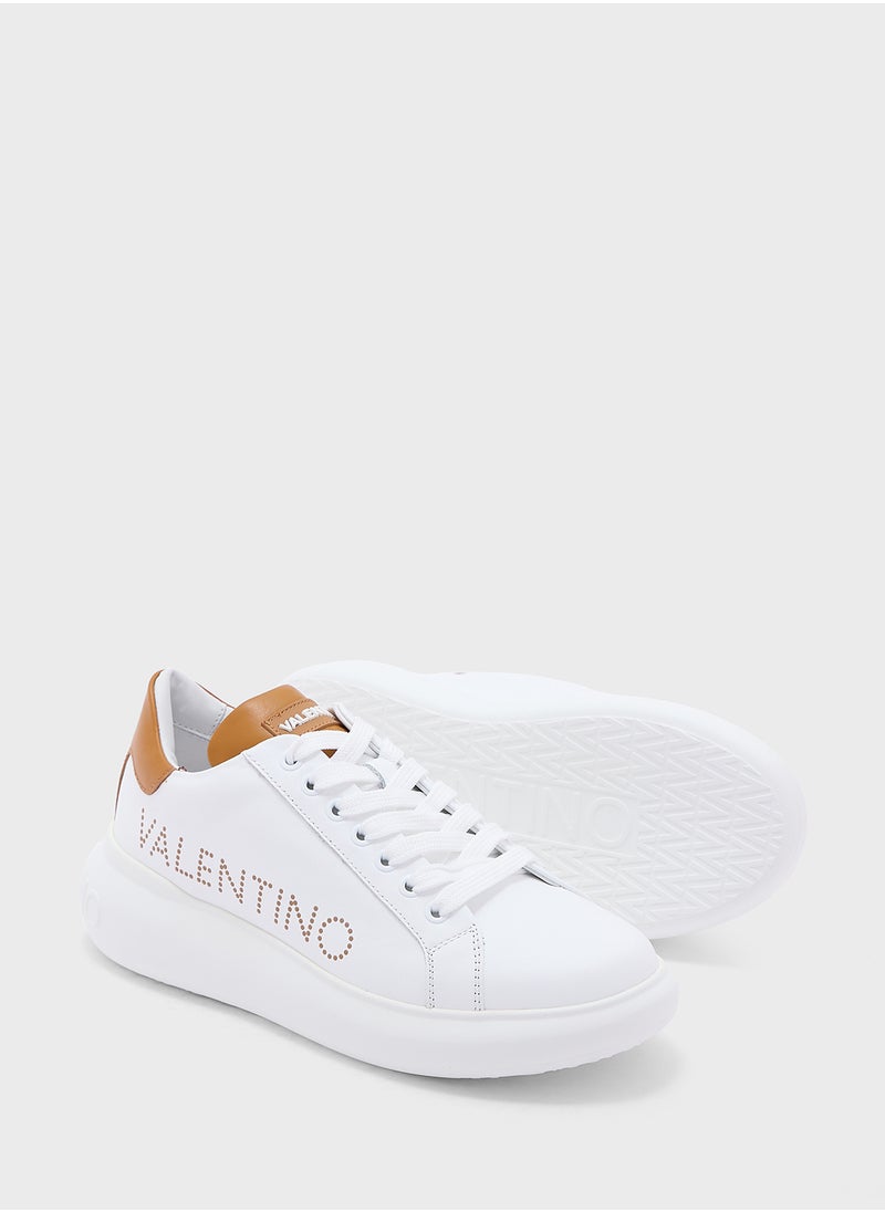 VALENTINO BY MARIO VALENTINO Lace Up  Low Top Sneakers  - Image 3