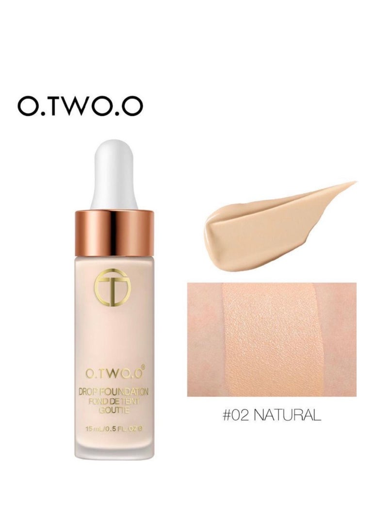 O.TWO.O - Long Lasting drop Foundation 02 - Image 1