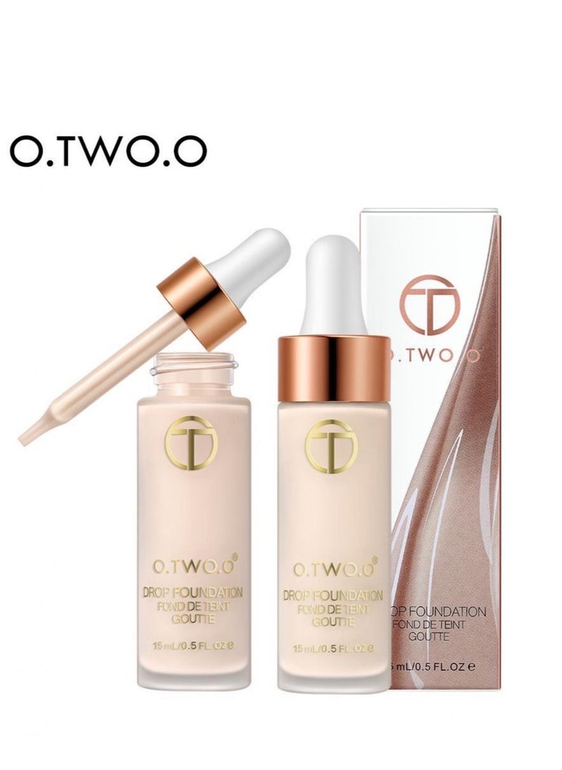 O.TWO.O - Long Lasting drop Foundation 02 - Image 1