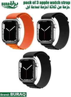 Apple Watch Band Strap For Apple Watch Ultra 2/Ultra 49mm, Series 10 46mm, 9/8/7 45mm, SE2/SE/6/5/4 44mm, 3/2/1 42mm