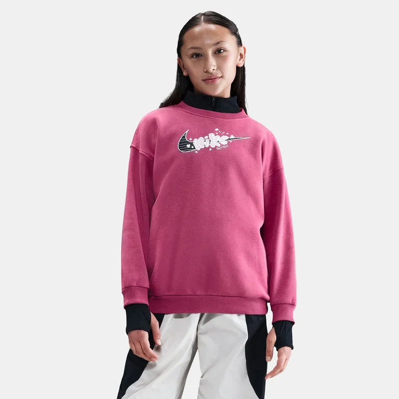 نايكي Kids' Sportswear Club Fleece Sweatshirt