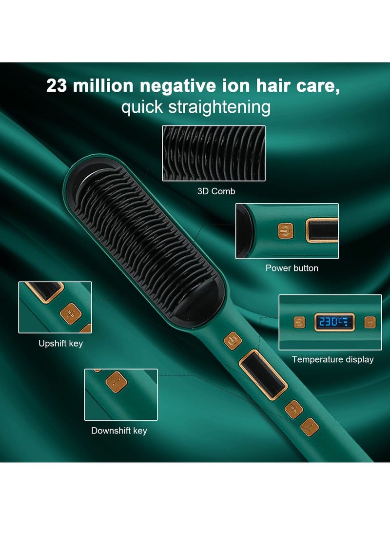 Y&D Hair Straighteners Multifunctional Ionic Beard Straightener Brush for Women  - Image 5