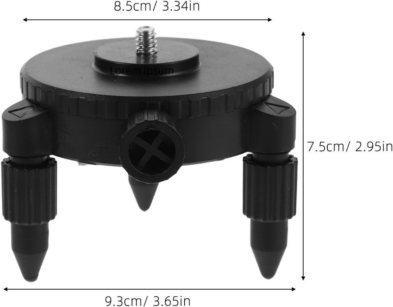 4pcs Level Accessories Fine Tuning Base Stand, Universal Adjustable Mounting Bracket for Construction Tile Laying Level - Image 2
