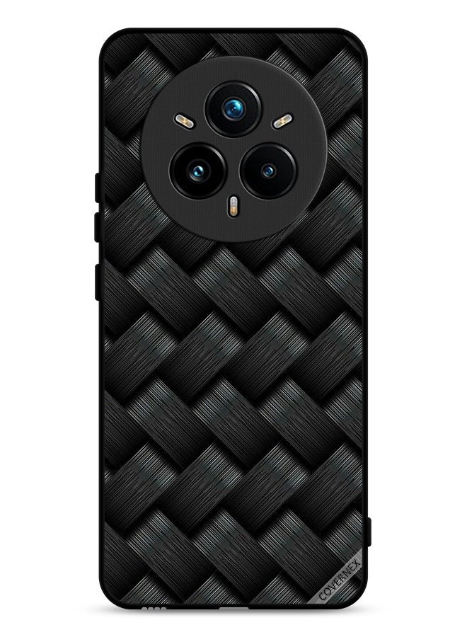 Covernex Realme 14 Pro 5G Protective Case Cover Dark Stripes Pattern