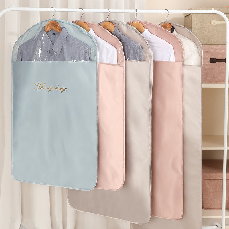Clothes Dust Cover Wardrobe Washable Convenient Suit Down Jacket Storage Bag Household Large Capacity Dust Bag For Clothes - Image 2
