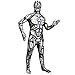 Morphsuits Kids Android Monster Costume  Large 446  1012 Years - Image 3